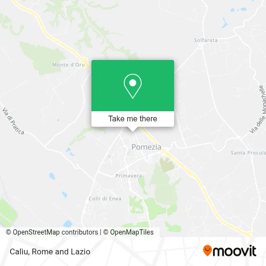 Calìu map