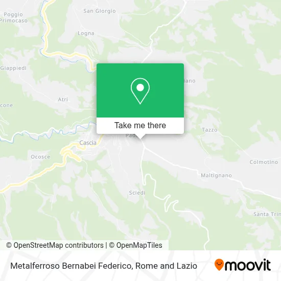 Metalferroso Bernabei Federico map