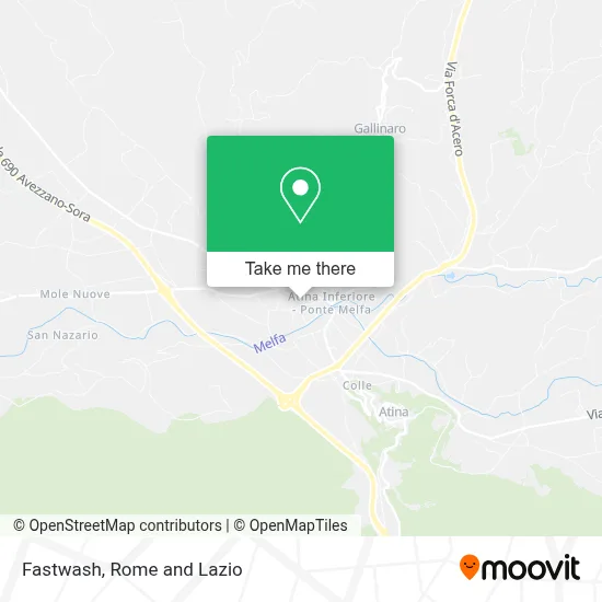Fastwash map