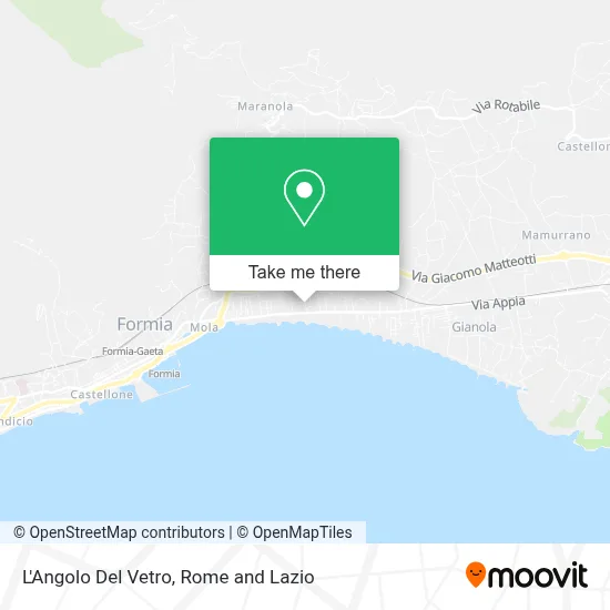 L'Angolo Del Vetro map