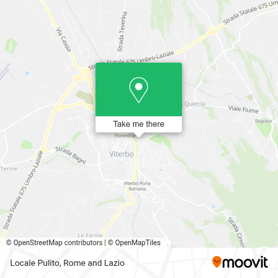 Locale Pulito map