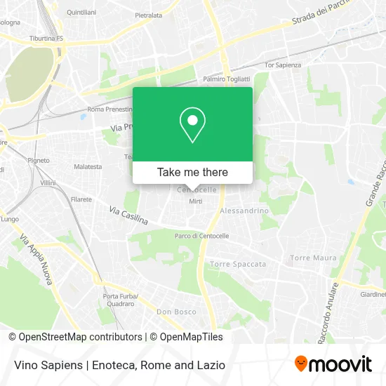 Vino Sapiens | Enoteca map