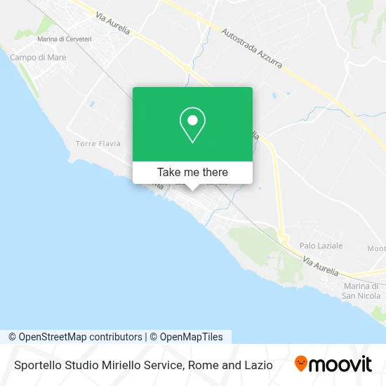 Sportello Studio Miriello Service map