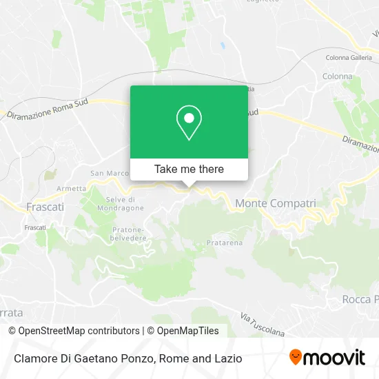 Clamore Di Gaetano Ponzo map