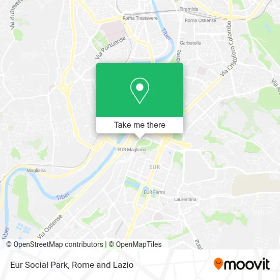 Eur Social Park map