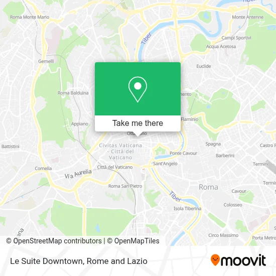 Le Suite Downtown map