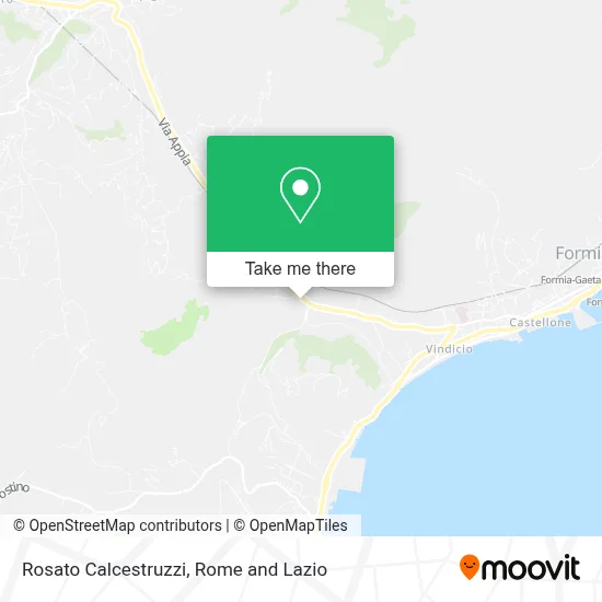 Rosato Calcestruzzi map