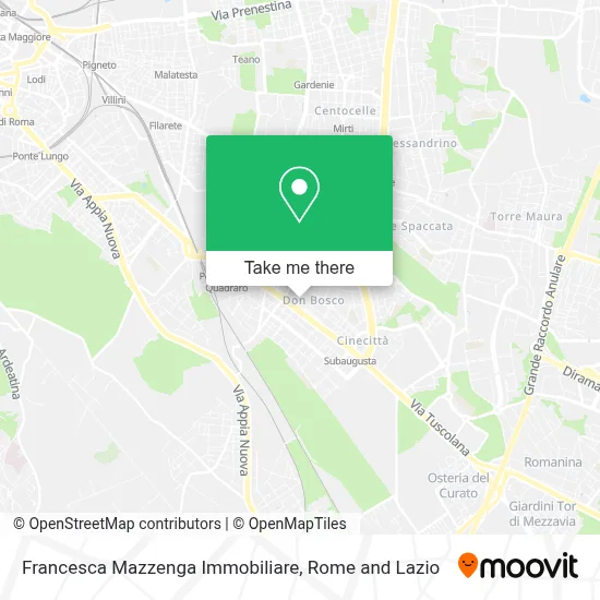 Francesca Mazzenga Immobiliare map