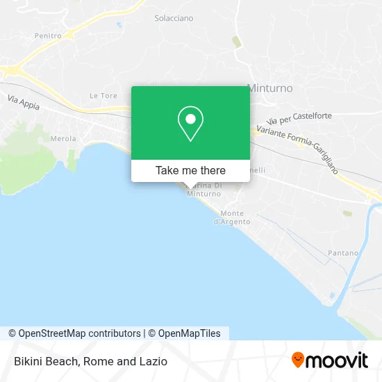 Bikini Beach map
