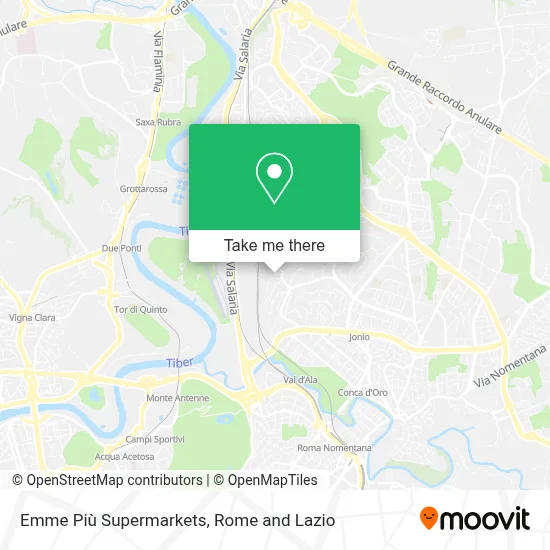Emme Più Supermarkets map