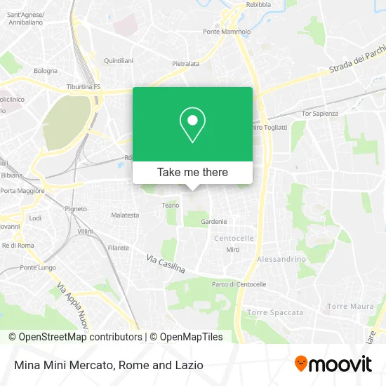 Mina Mini Mercato map
