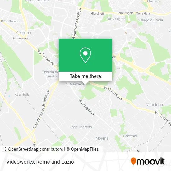 Videoworks map