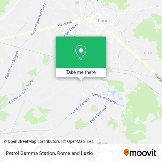 Petrol Gamma Station map