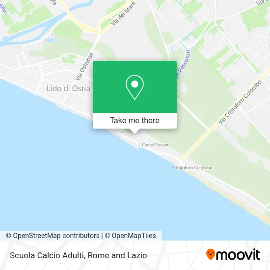 Scuola Calcio Adulti map