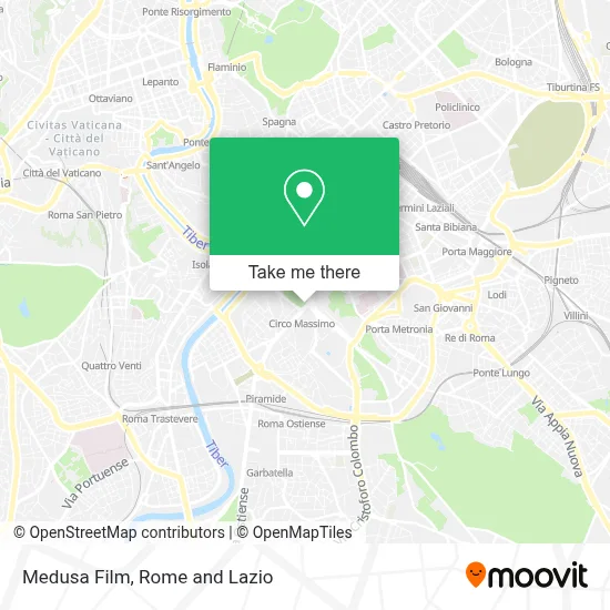 Medusa Film map