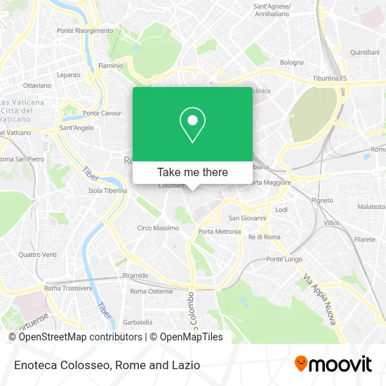 Enoteca Colosseo map