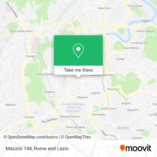 Mazzini 144 map