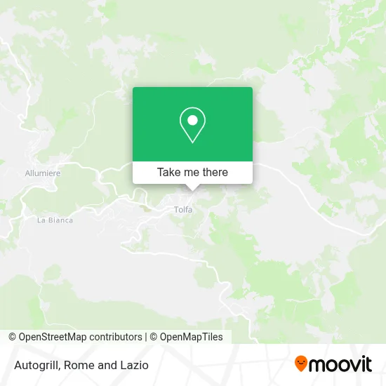 Autogrill map