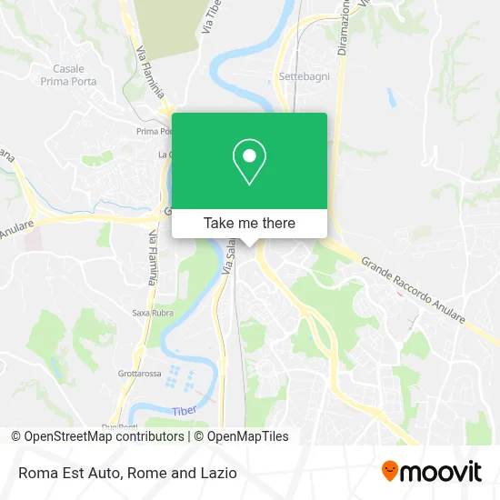 Roma Est Auto map