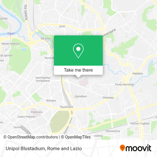 Unipol Blustadium map