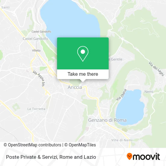Poste Private & Servizi map