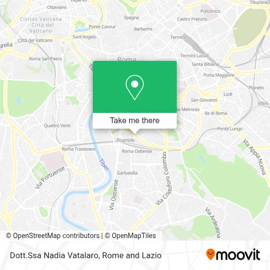 Dott.Ssa Nadia Vatalaro map