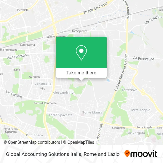 Global Accounting Solutions Italia map