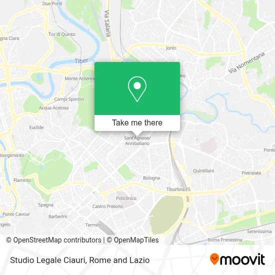 Studio Legale Ciauri map