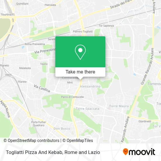 Togliatti Pizza And Kebab map