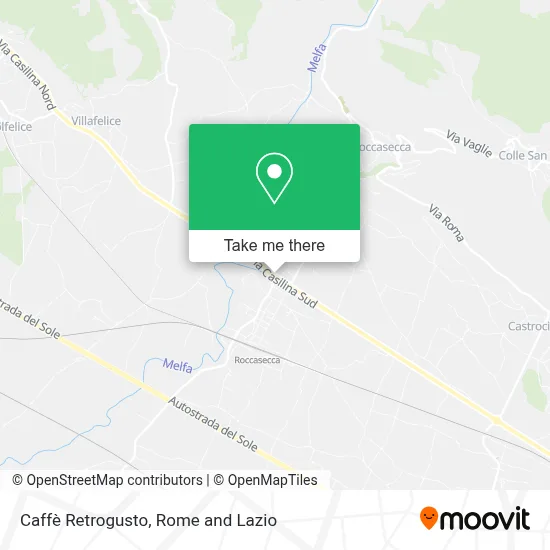 Caffè Retrogusto map
