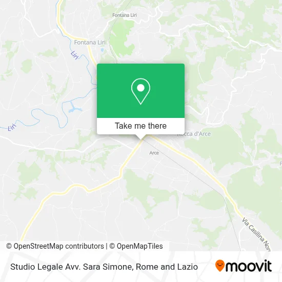 Studio Legale Avv. Sara Simone map
