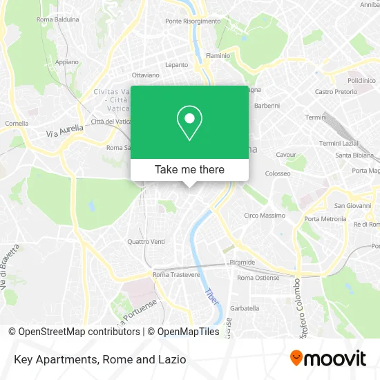 Key Apartments map