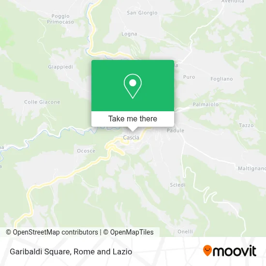 Garibaldi Square map