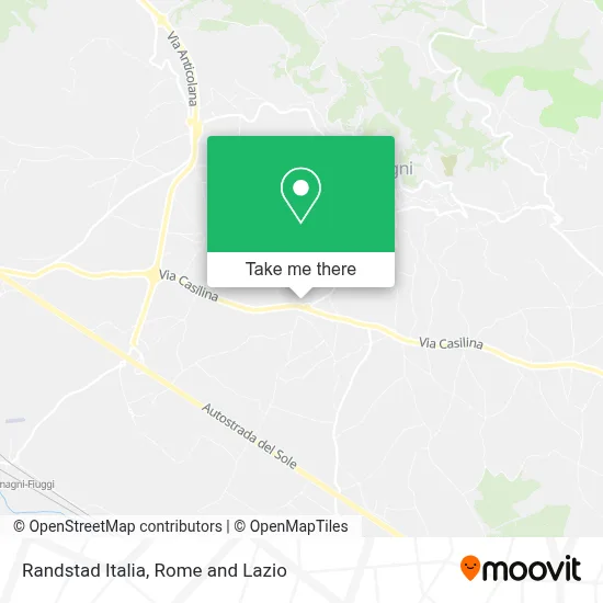Randstad Italia map