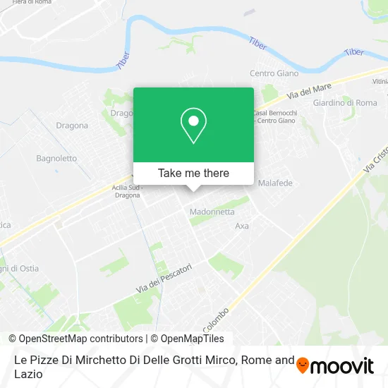 Le Pizze Di Mirchetto Di Delle Grotti Mirco map