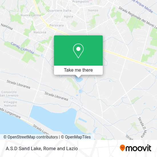 A.S.D Sand Lake map