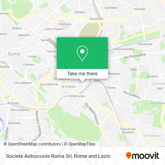 Societa Autoscuole Roma Srl map
