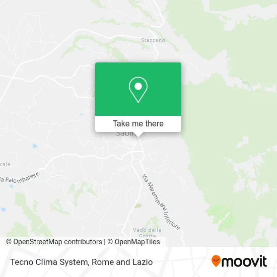 Tecno Clima System map