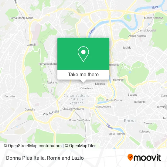 Donna Plus Italia map