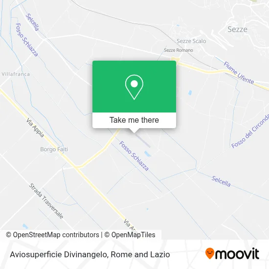 Aviosuperficie Divinangelo map
