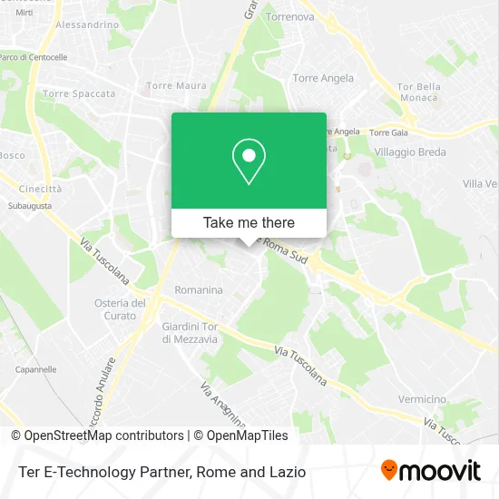 Ter E-Technology Partner map