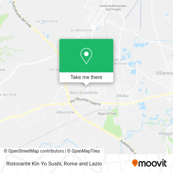 Ristorante Kin Yo Sushi map