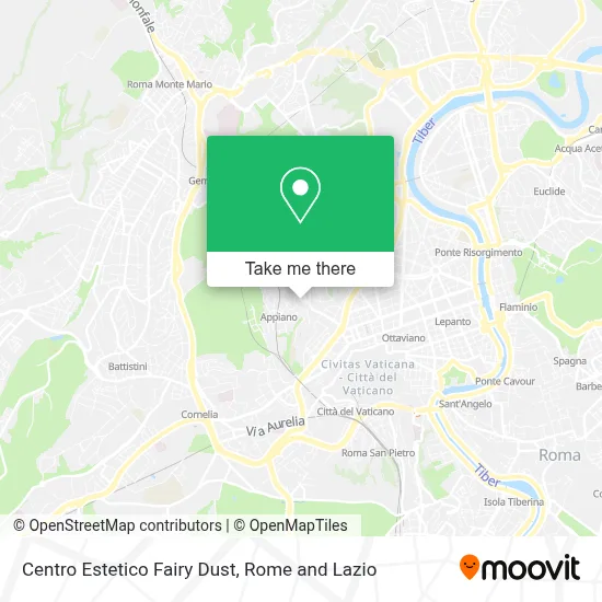 Centro Estetico Fairy Dust map