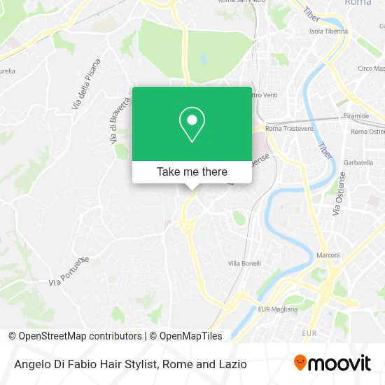 Angelo Di Fabio Hair Stylist map