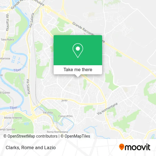Clarks map