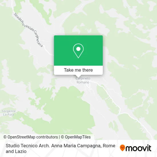 Studio Tecnico Arch. Anna Maria Campagna map