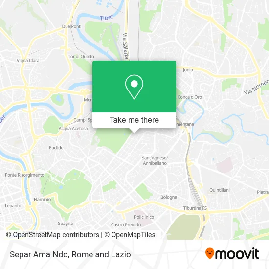 Separ Ama Ndo map
