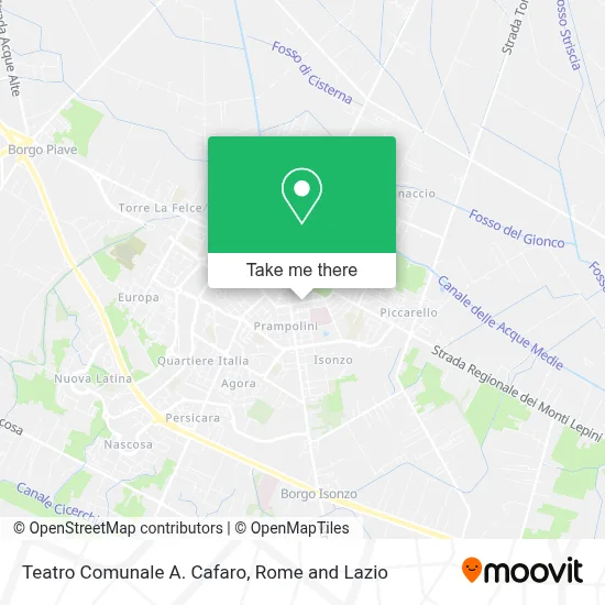 Teatro Comunale A. Cafaro map