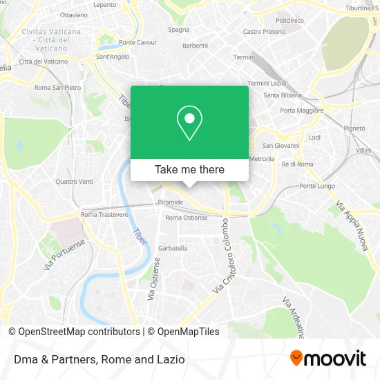 Dma & Partners map