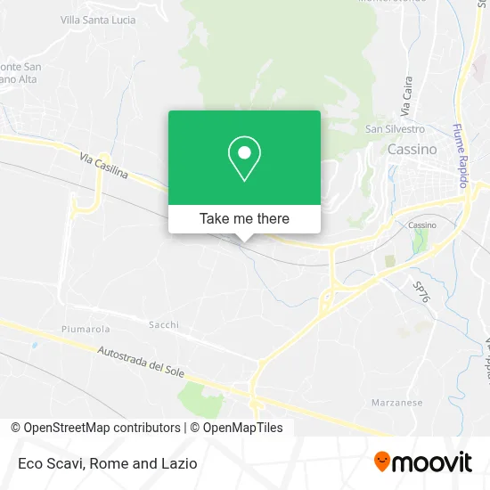 Eco Scavi map